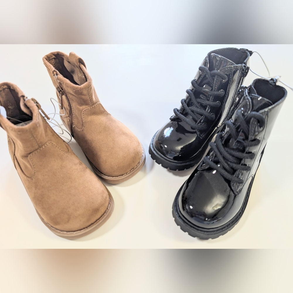 H&M And Old Navy, Toddler Girls Size 7 Boots.